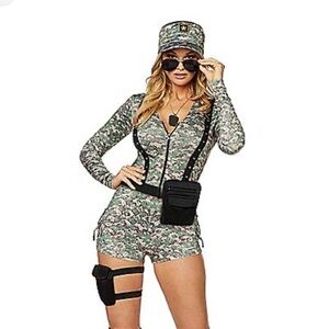 Army Camo Girl Costume- Women’s